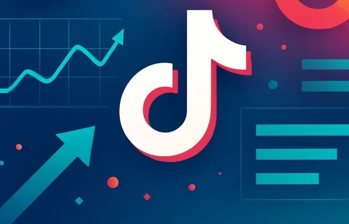TikTok içerik üreticisi hesabı açma ve büyütme adımlarını gösteren 5 aşamalı yol haritası infografiği; hazırlık, teknik kurulum, profil optimizasyonu, içerik stratejisi ve analiz bölümlerini içerir.