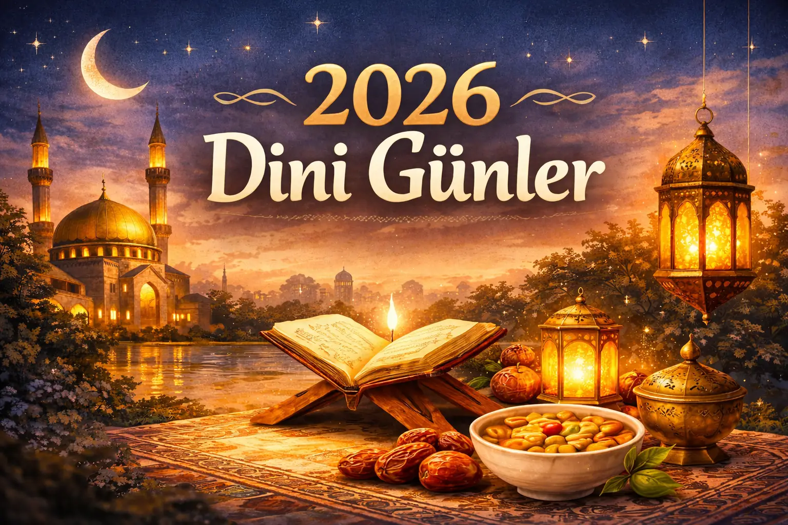 2026 Dini Günler ve Bayramlar - Diyanet Tam Liste