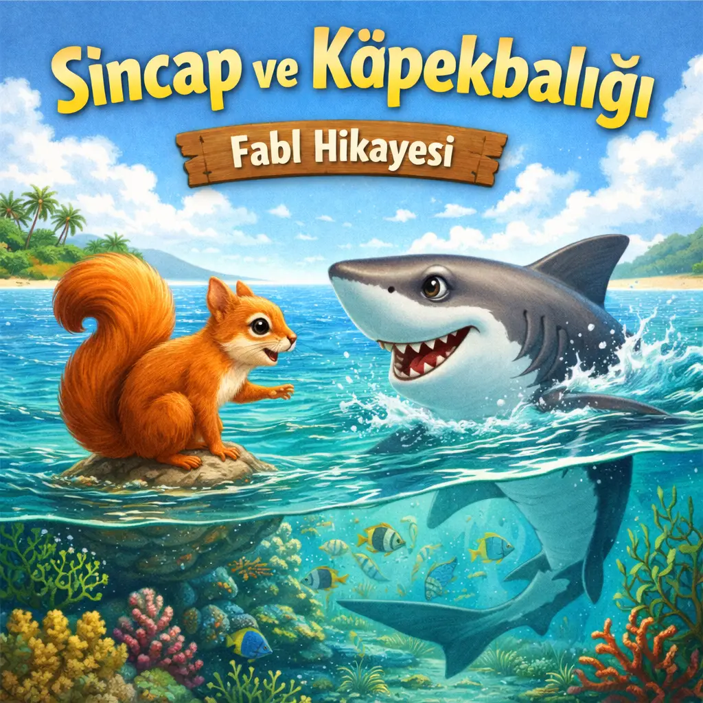 Sincap ve Köpekbalığı Fabl Hikayesi